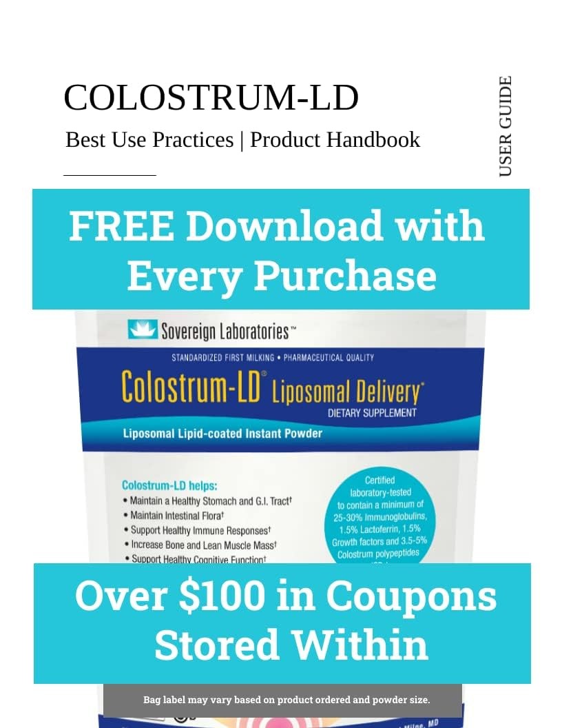 Colostrum-ld Liposomal Delivery – Colostrum Powder – Gluten-free, Lactose-reduce