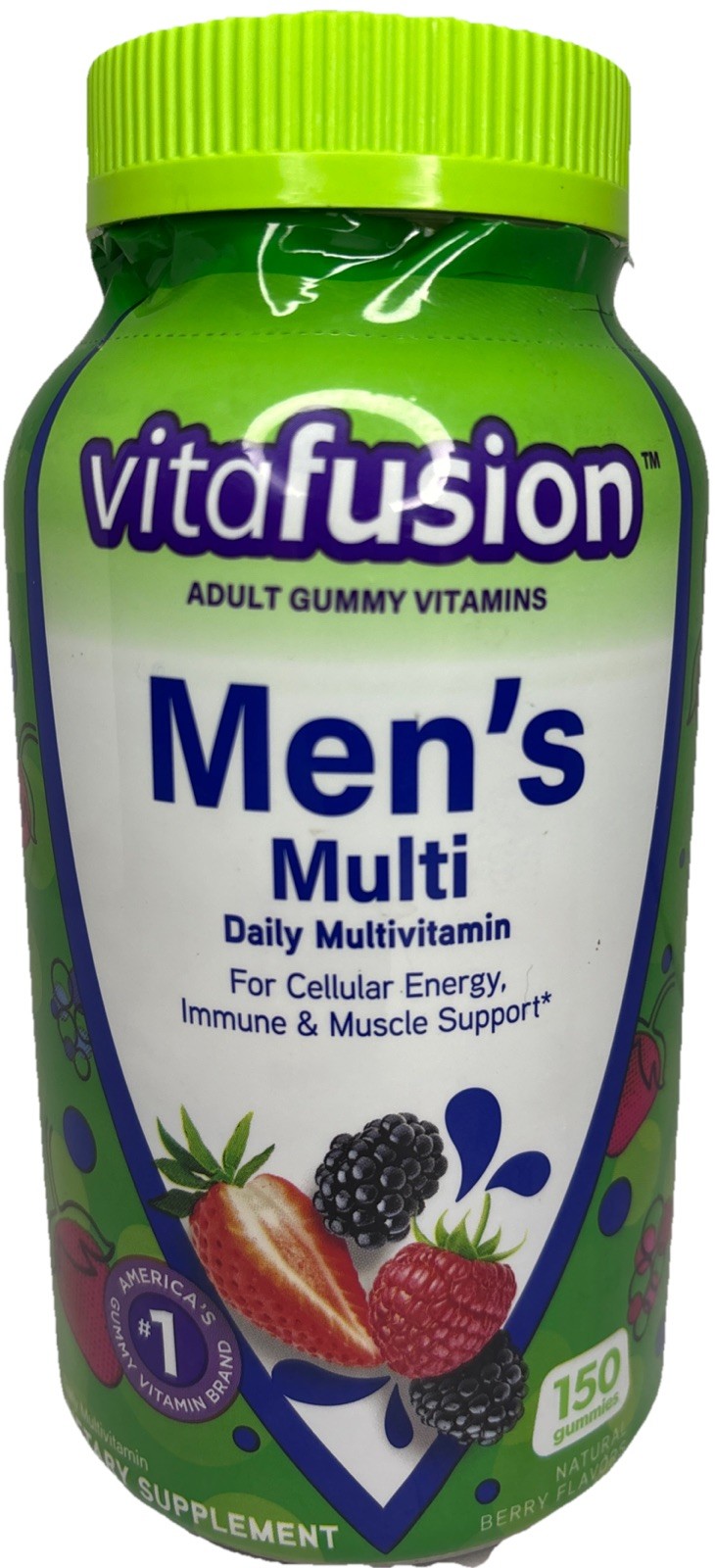 vitafusion Adult Gummy Multi-Vitamins—Men’s 150ct Bottle—SEE BELOW—SHIP IN 24 HR