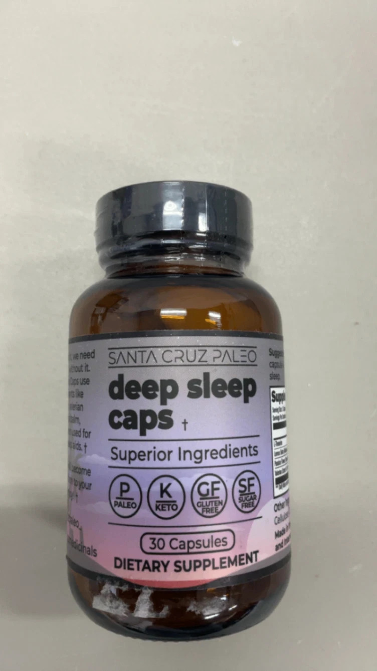 Santa Cruz Paleo Deep Sleep Capsules 30 Count Sealed Exp: / 27