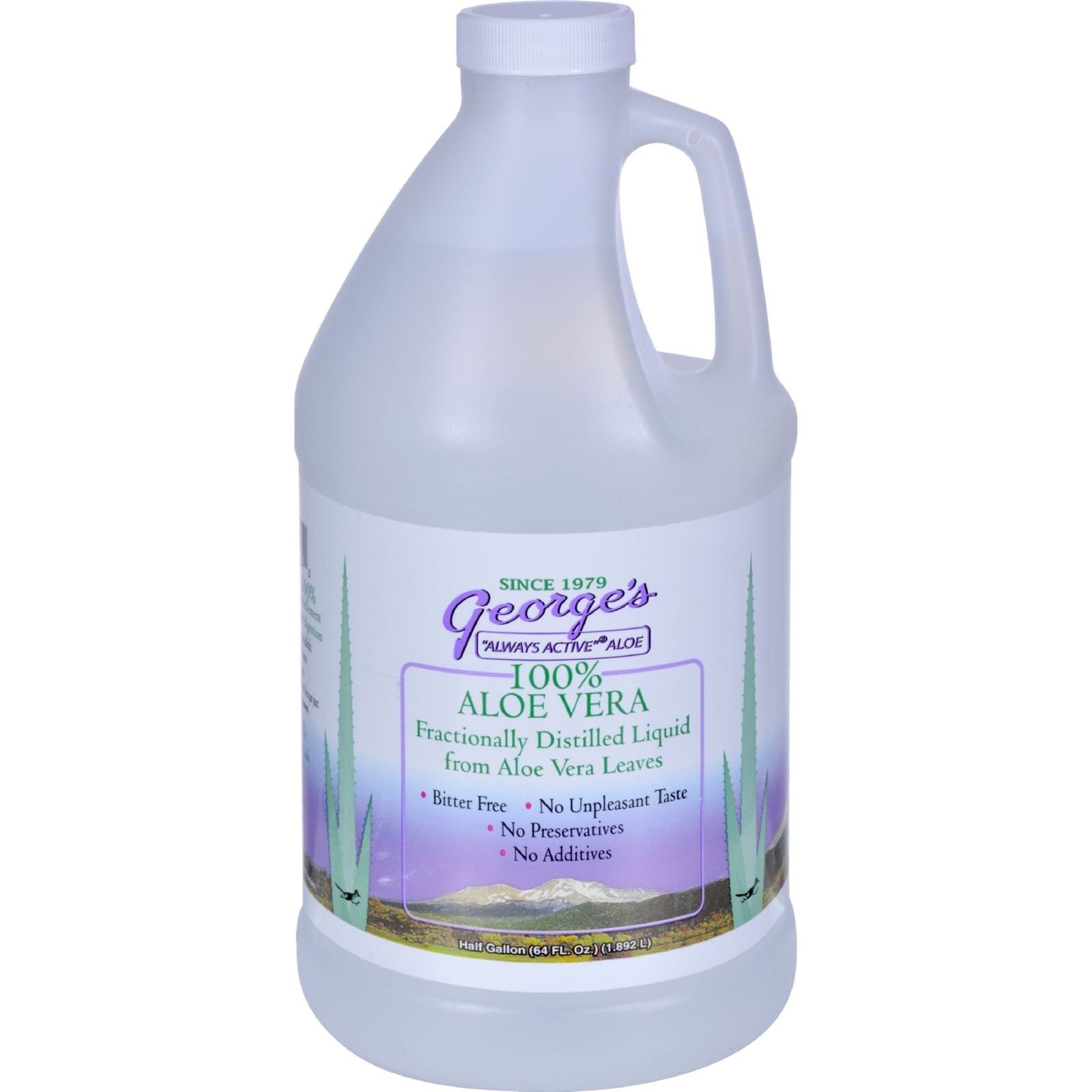Georges Aloe Vera Drink, 64 Ounce 64 Fl Oz (Pack of 1)
