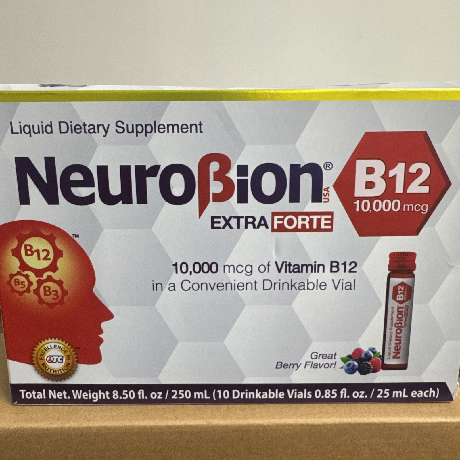 Neurobion Extra Forte B12 10,000 mcg Vials – Extreme Powerful- 10 Vials