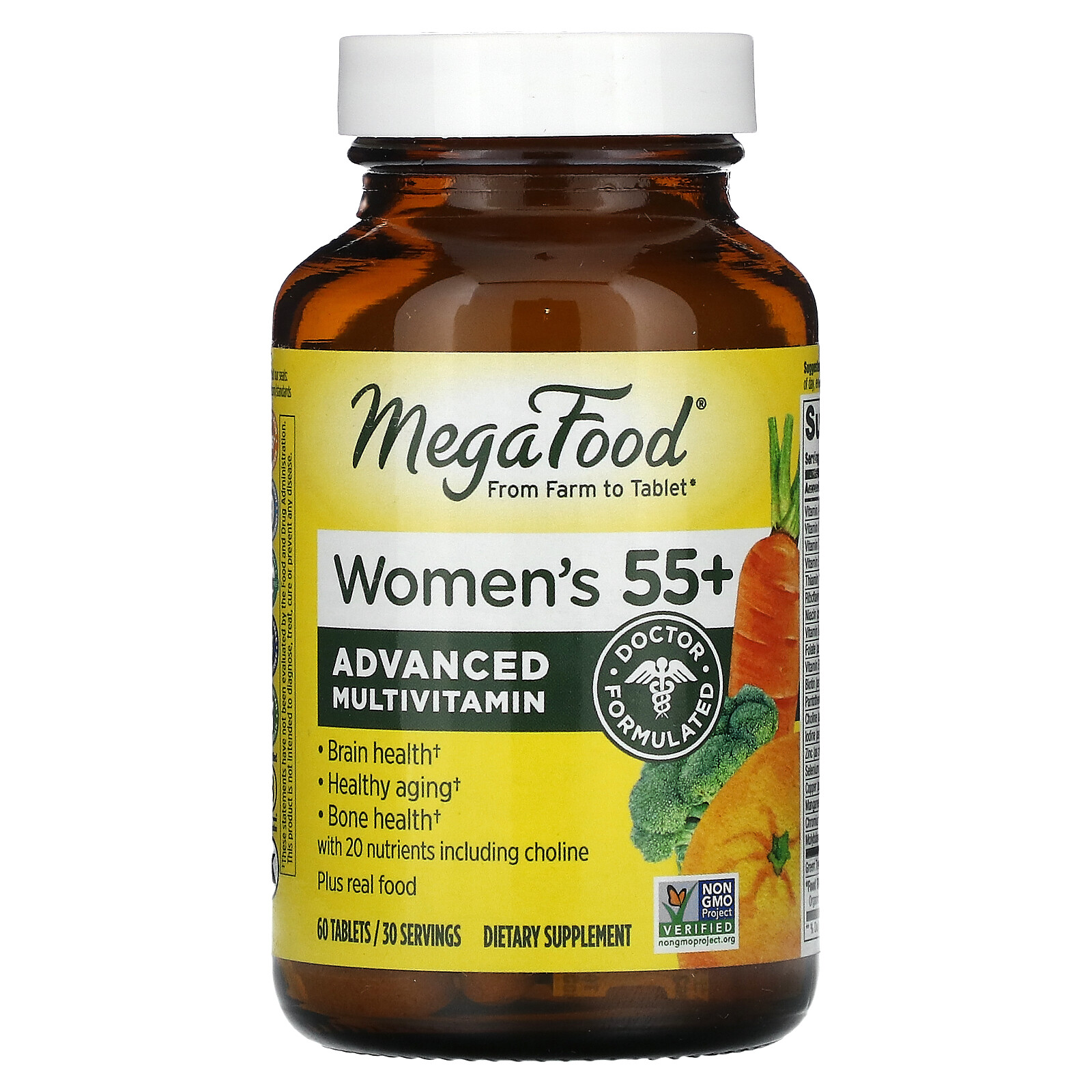 Women’s 55+, Advanced Multivitamin, 60 Tablets