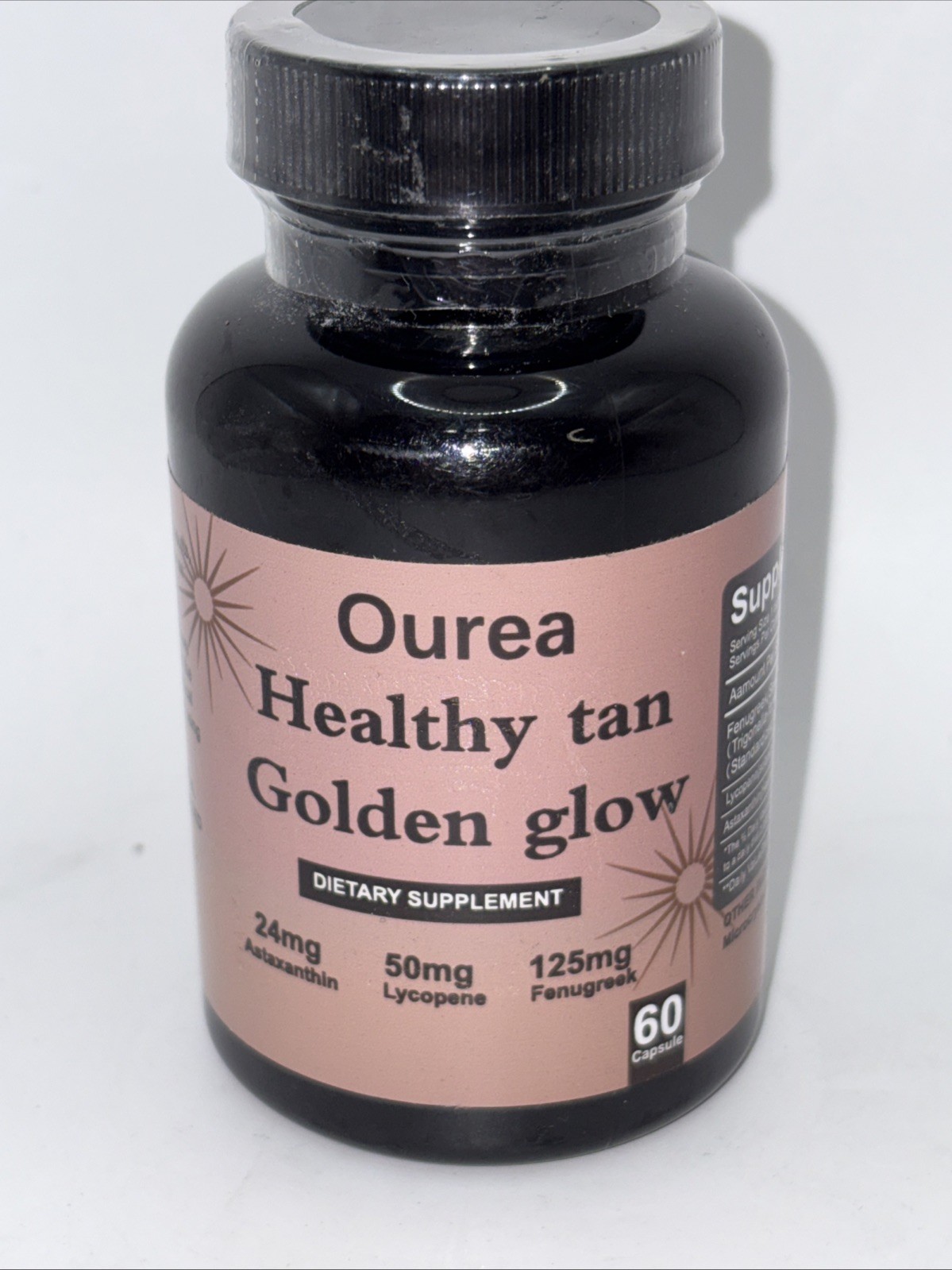 NEW SEALED Ourea Healthy Tan Golden Glow – 60 Capsules 04/2027