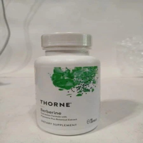 Thorne, Berberine, 1,000 mg per serving, 60 Capsules.Pack of 5