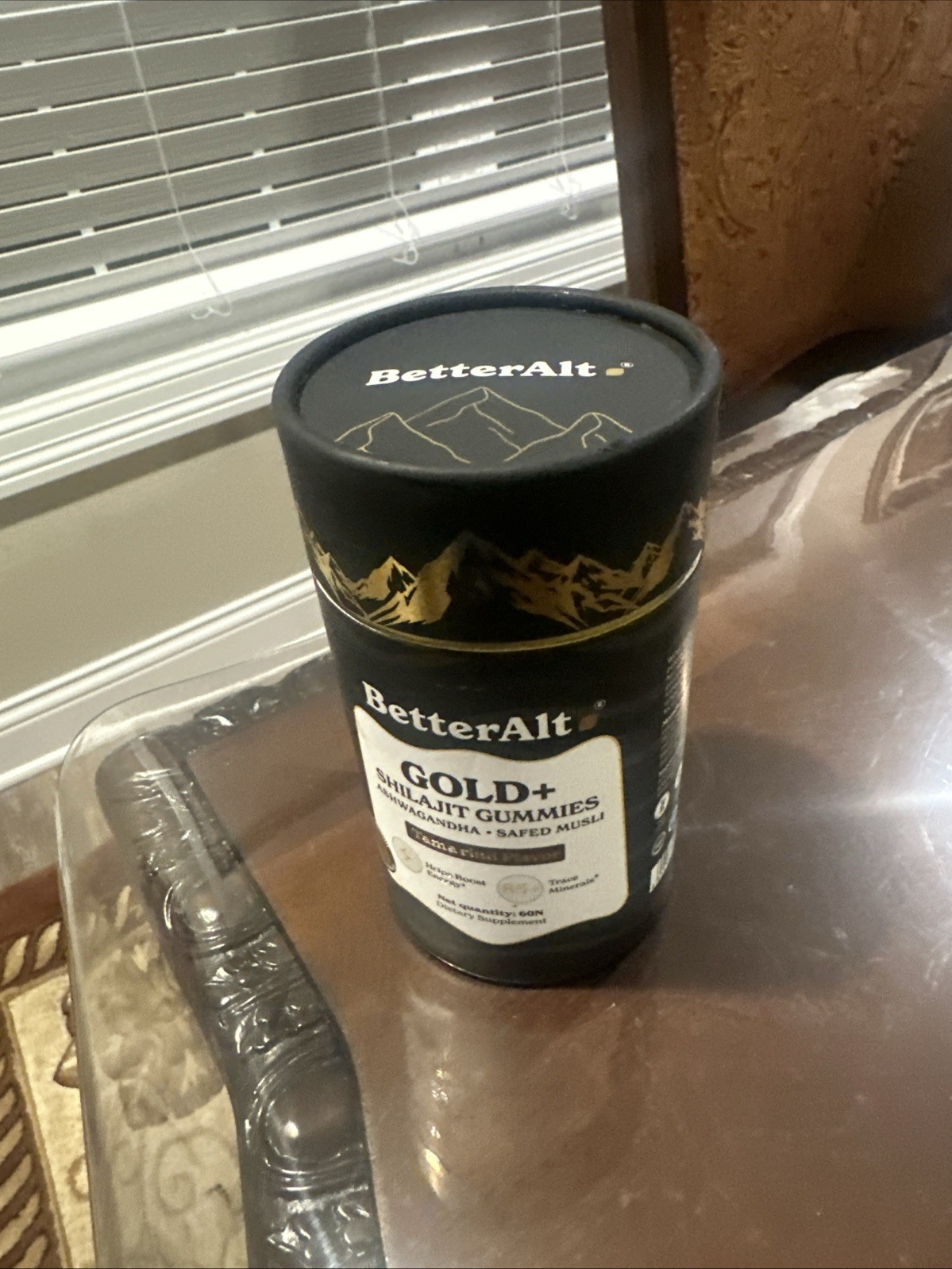 BetterAlt GOLD+ Shilajit Resin Gummies with Ashwagandha & Safed Musli Tamarind