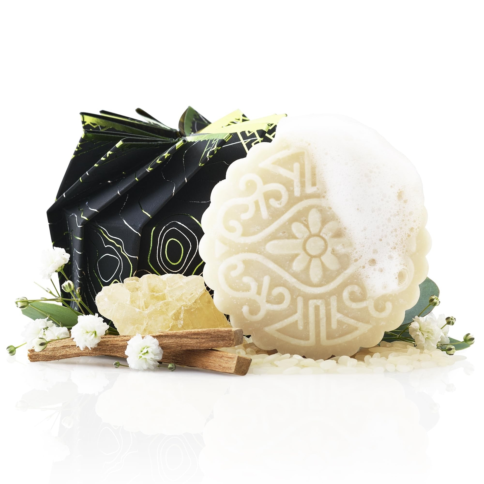 Viori Hidden Waterfall Shampoo Bar – Made with Rice Water for Hair Growth – H…