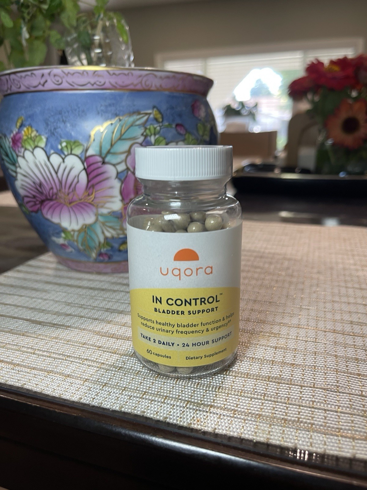 Uqora in Control Bladder Support – Daily Bladder Care & Support for Urinary