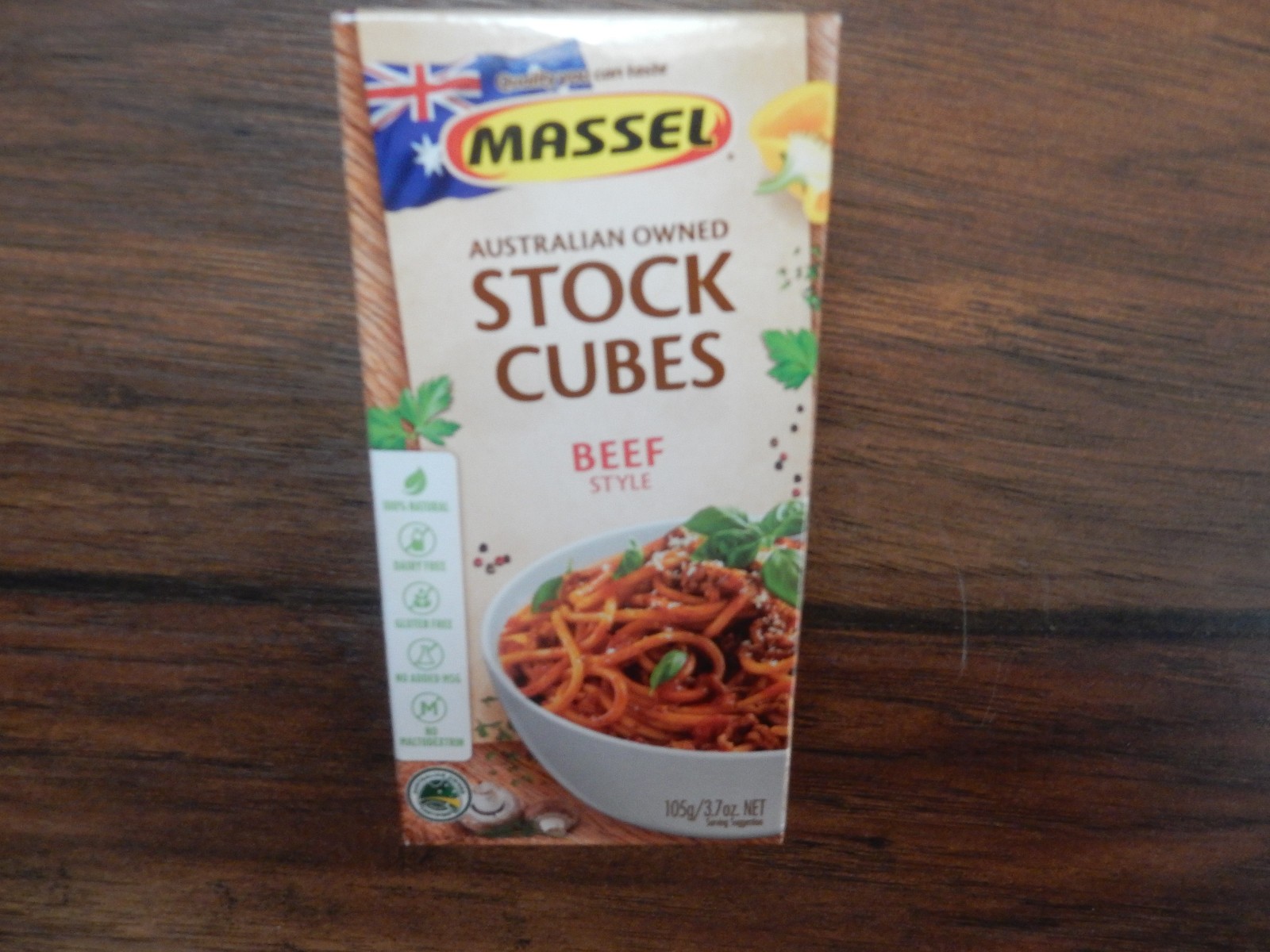 Massel Ultracube Beef Style Bouillon Cubes | 1 x 105g Pack | Gluten Free, MSG…