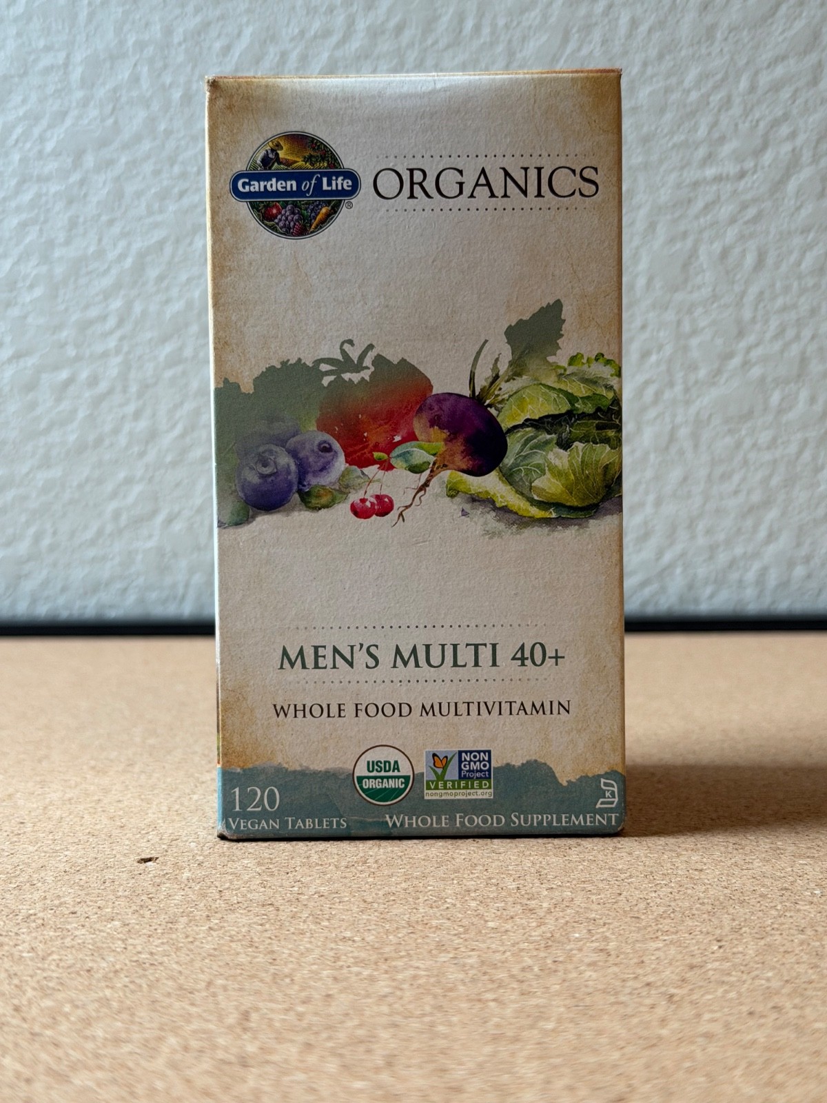 Garden of Life Organic Men’s Multivitamin – 120 Tablets