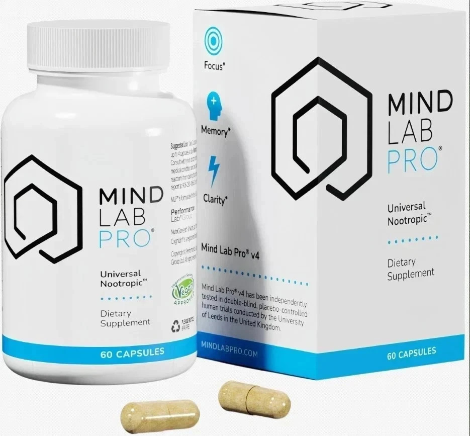 2 Pack Universal Nootropic – Focus Memory Plus Mental Clarity 60 Capsules /