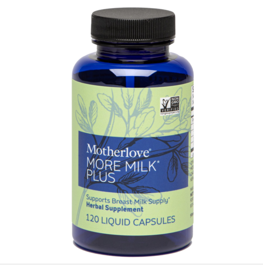 Motherlove More Milk Plus Herbal Lactation Supplement – 120 Liquid Capsules