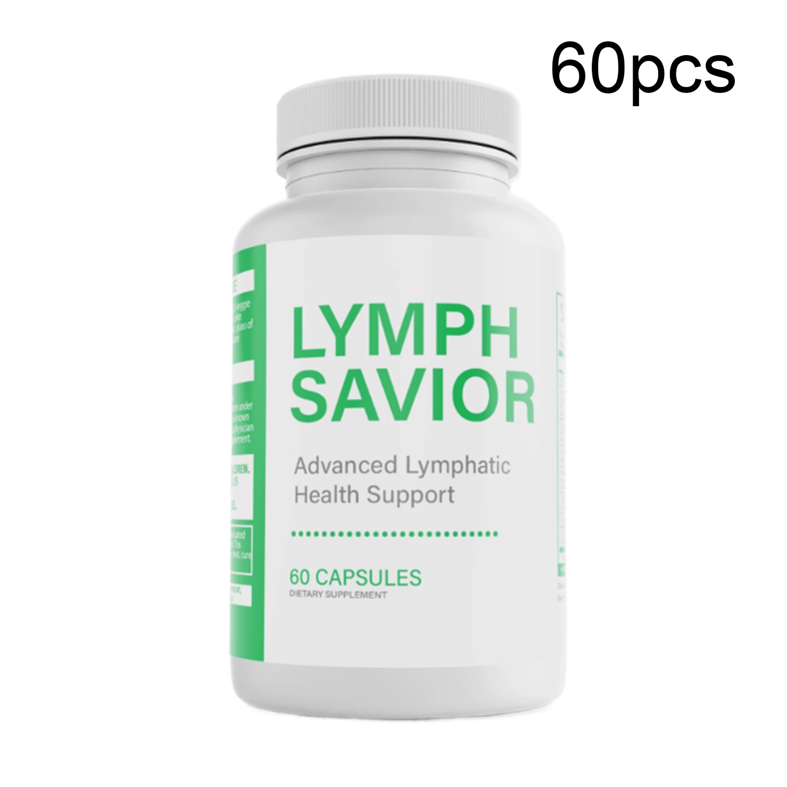 Lymph Savior Advanced Lymphatic Health Support Dietary Supplement 60ct* 1-5 PACK