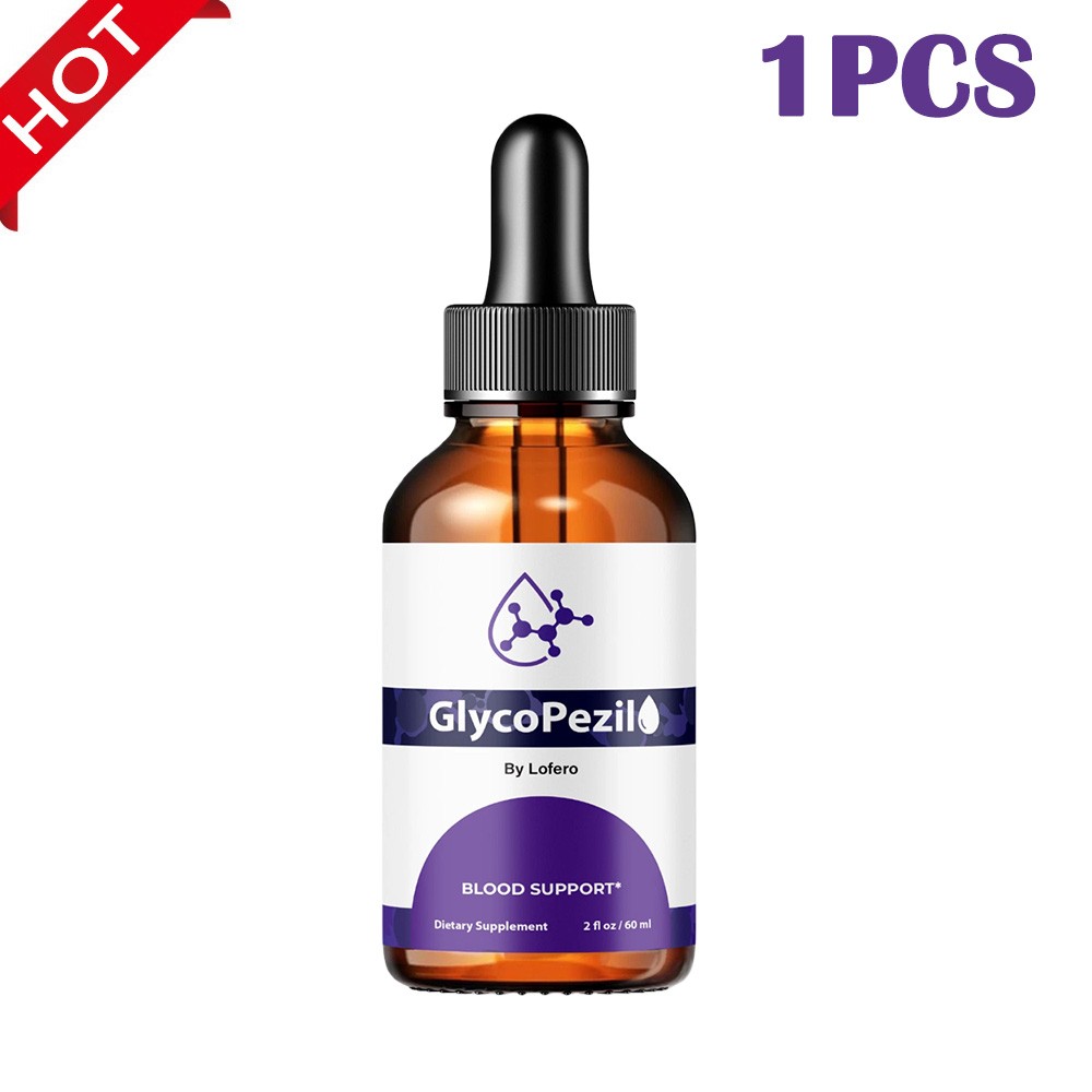 (1-3Pack) Blood Premium Glycopezil Glyco Pezil Drops, Support Formula USA~STOCK