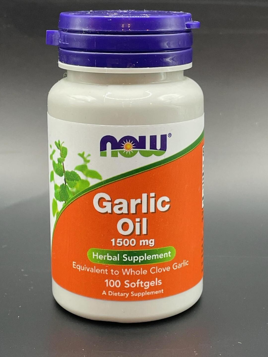 NOW Foods Garlic Oil, 1500 mg, 100 Softgels