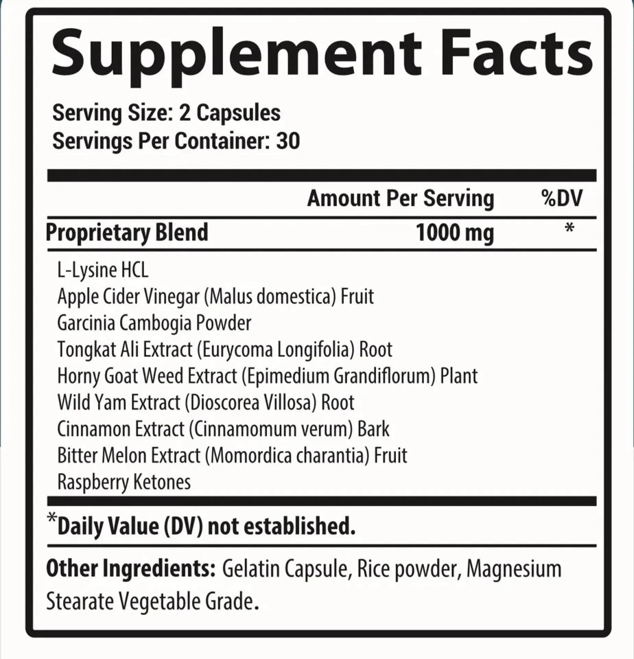 SlimTide Fat Burner Weight Management Supplement Capsules 60 Count 1 Pack