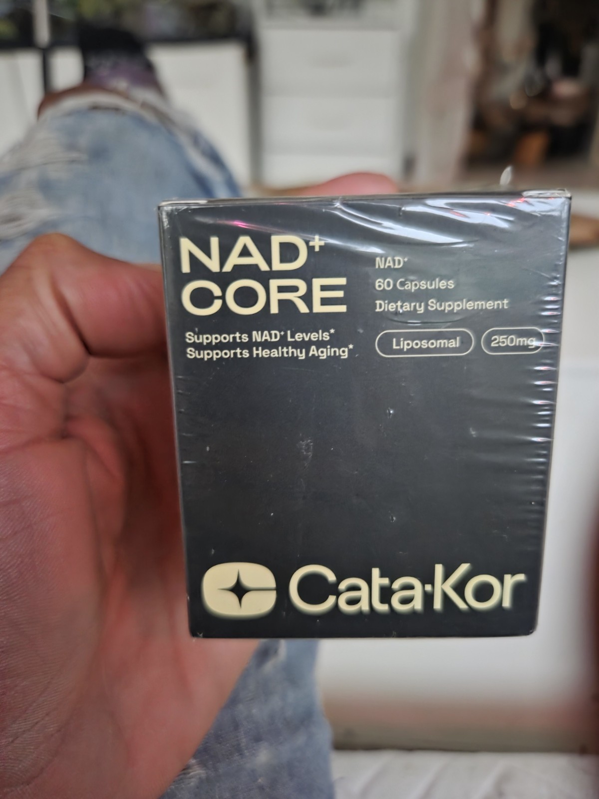 Cata-Kor NAD+ CORE Liposomal NAD+ 250 mg 60 Capsules Gluten-Free Dairy Free