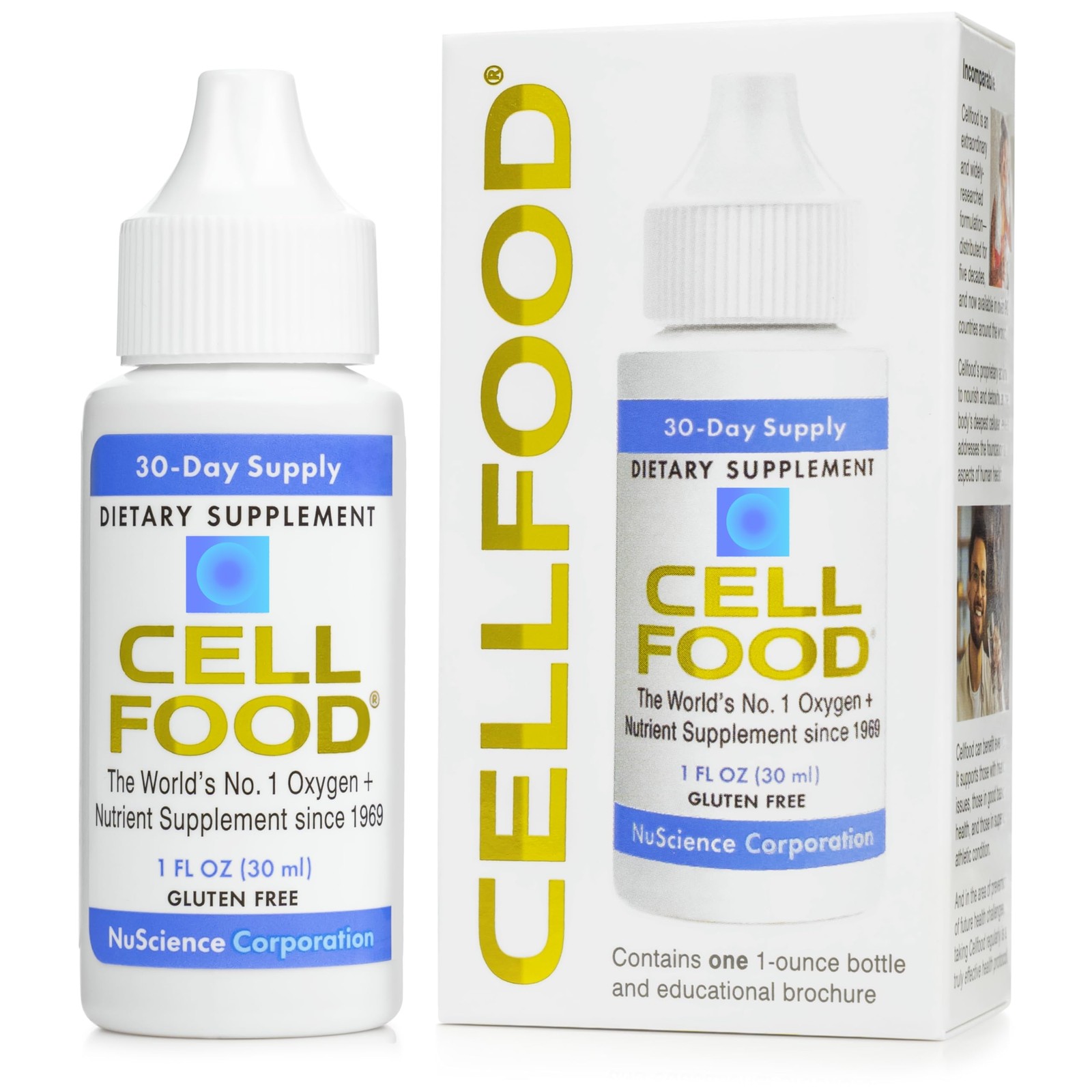 Cellfood Oxygen Boost, 1 fl oz – Liquid Supplement 1 Fl Oz (Pack of 1)