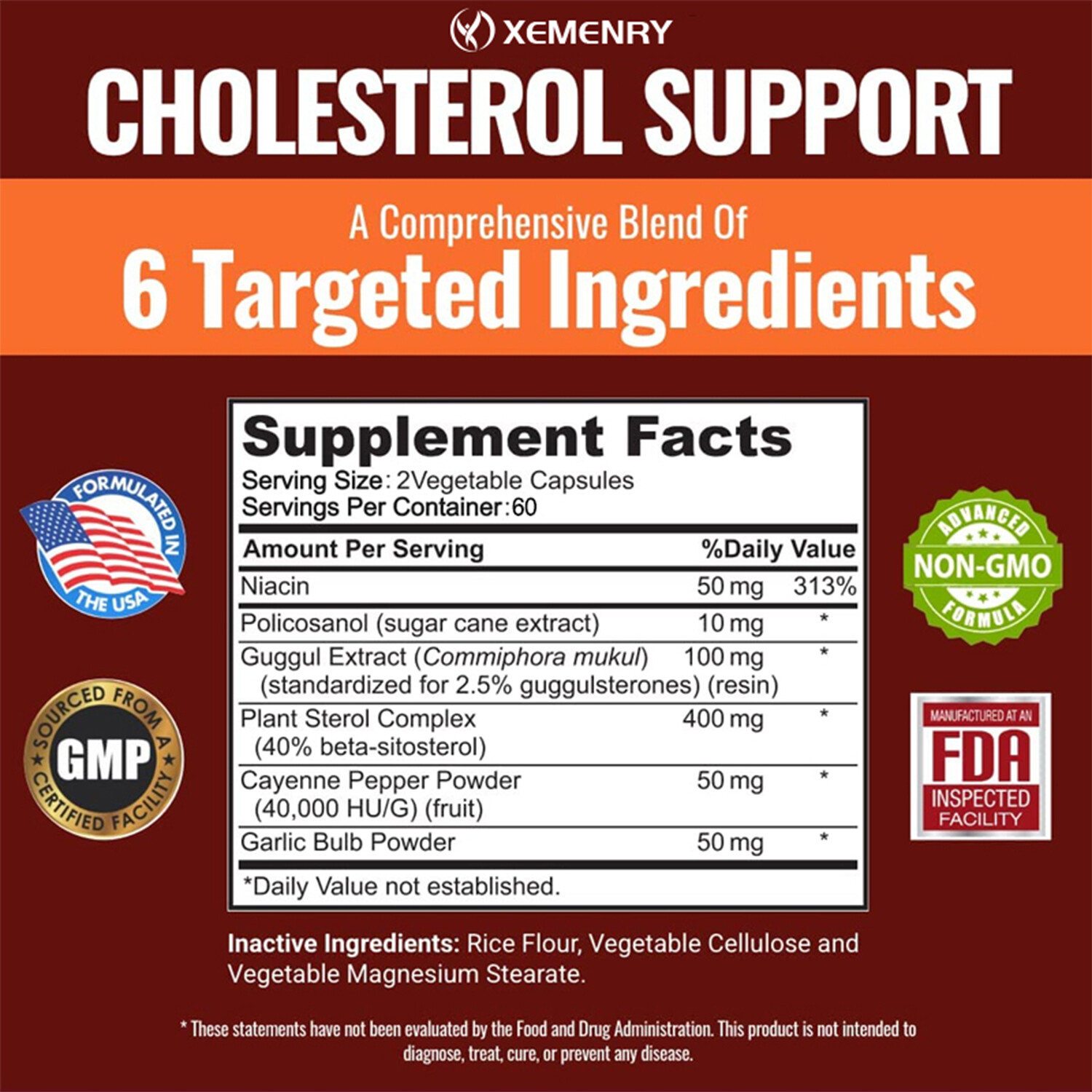 Cholesterol Support – Balance Cholesterol Supplement High Cholesterol Lowering