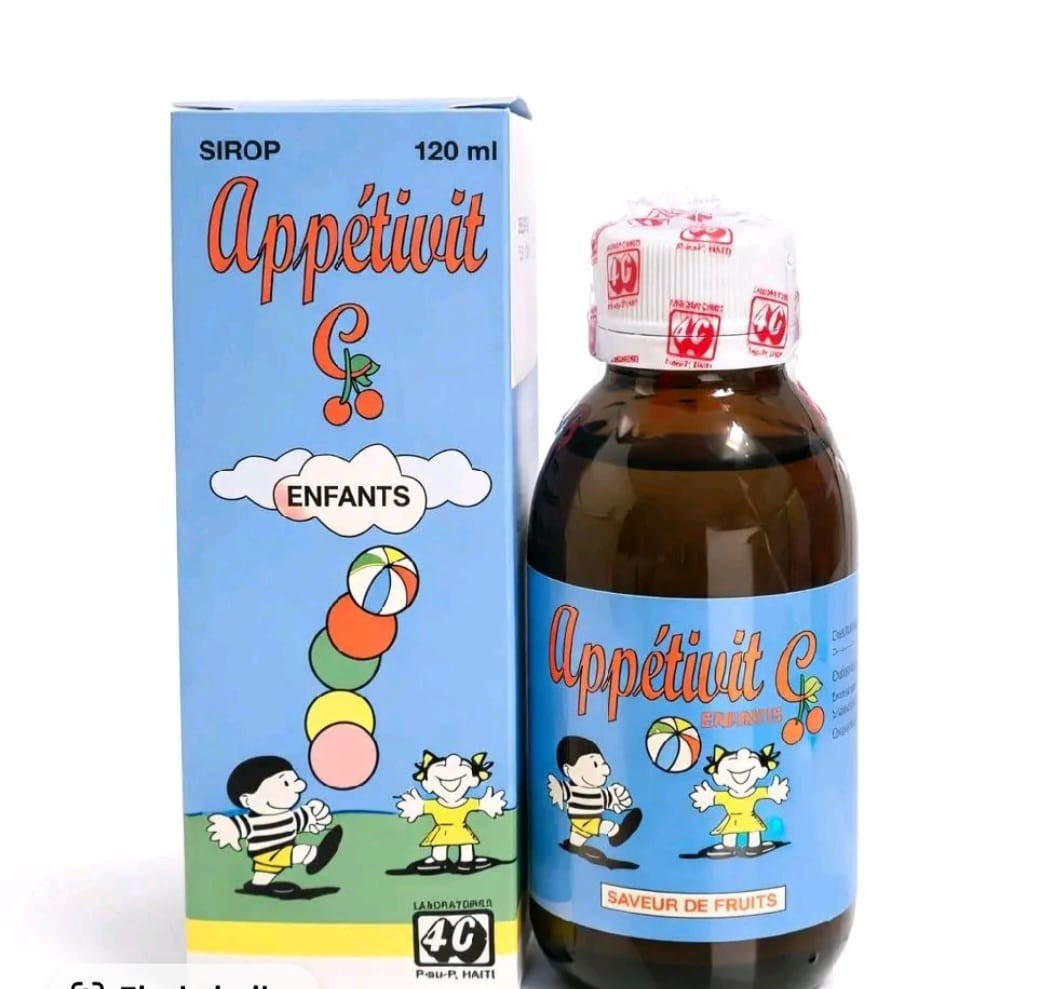 4C Appetivit C Children Liquid Syrup 120 mL (4 fl oz) Fruit Flavor