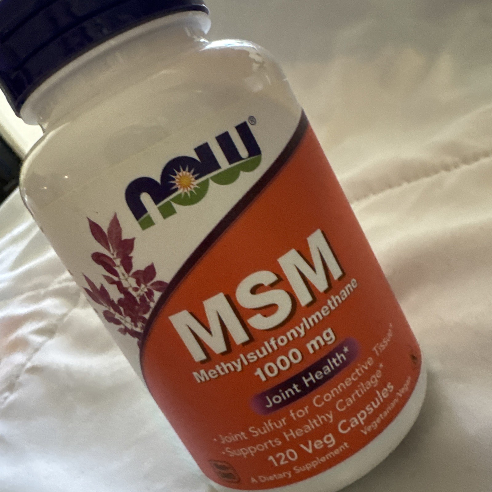 NOW Foods MSM 1000 mg., 240 Capsules
