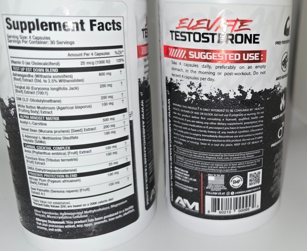 2 Pk American Metabolix Muscle Test Optimization 120ct Ea Exp 04/27