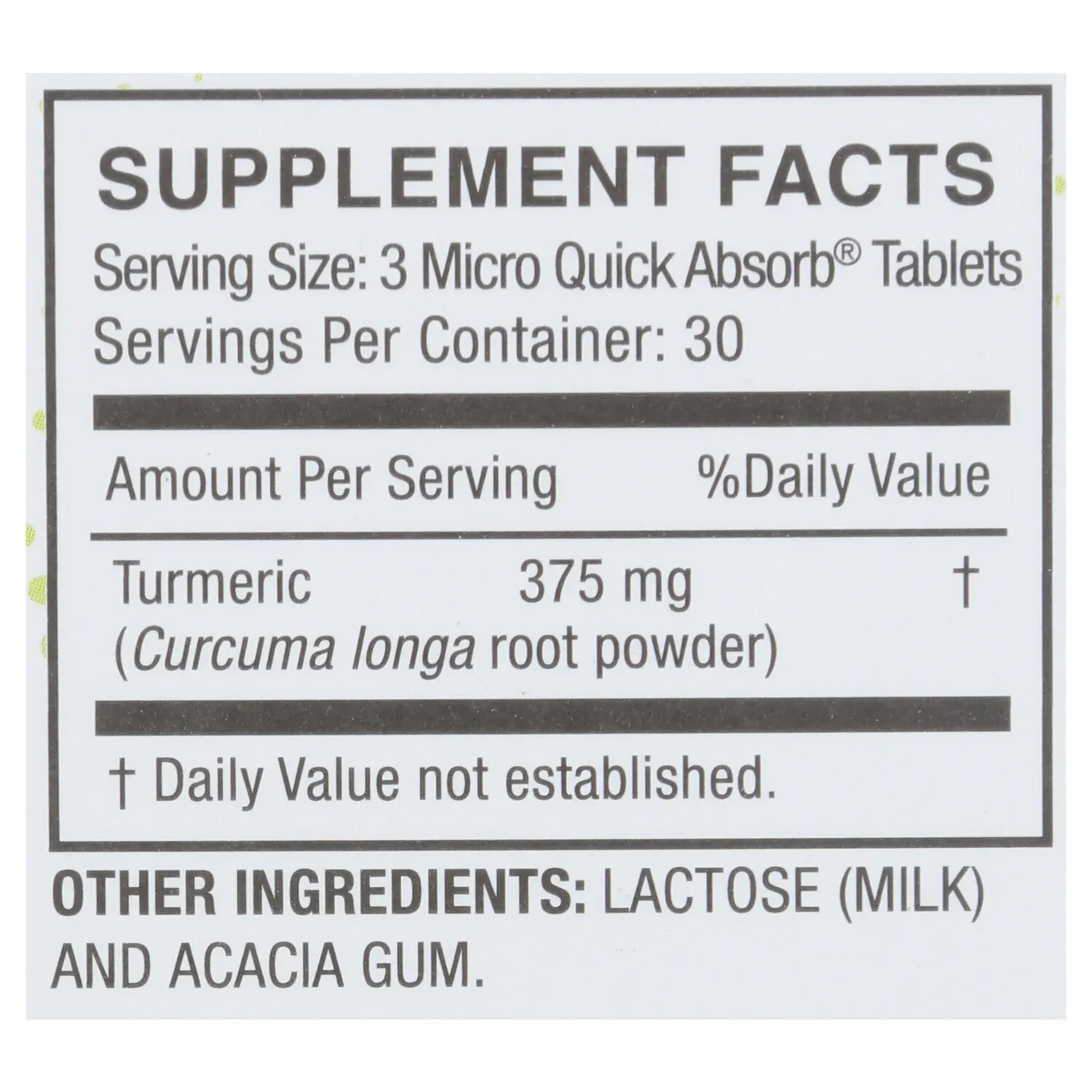 RITE AID Turmeric Instant Dissolve Tablets – 375mg – EXP. 06/24 – 90 Ct. EA