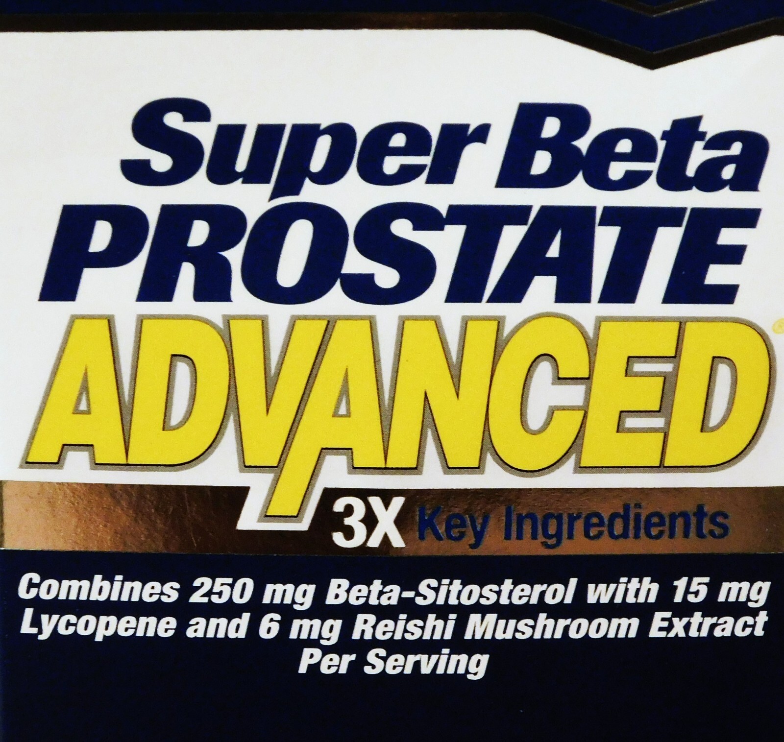 Super Beta Prostate Advanced dietary supplement 60 Caplets