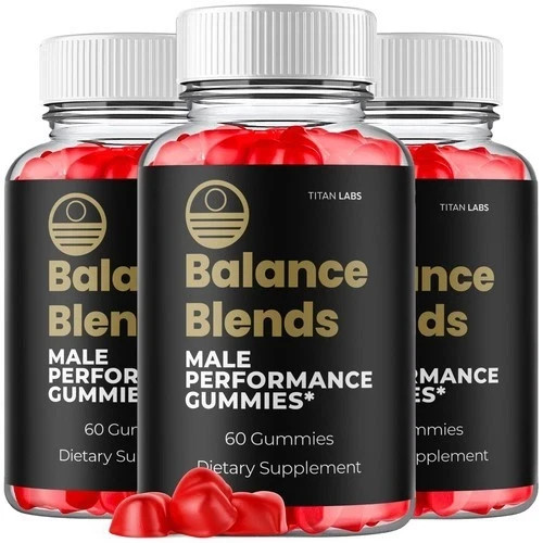 (3 Pack) Balance Blend Gummys Advanced Male Support BalanceBlend 180 Gummies