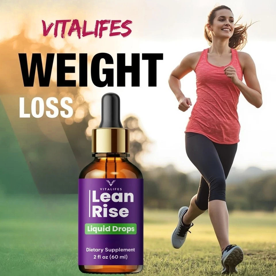 (2 Pack) Lean Rise Drops Natural Health & Fitness Formula Lean Rise 60ml