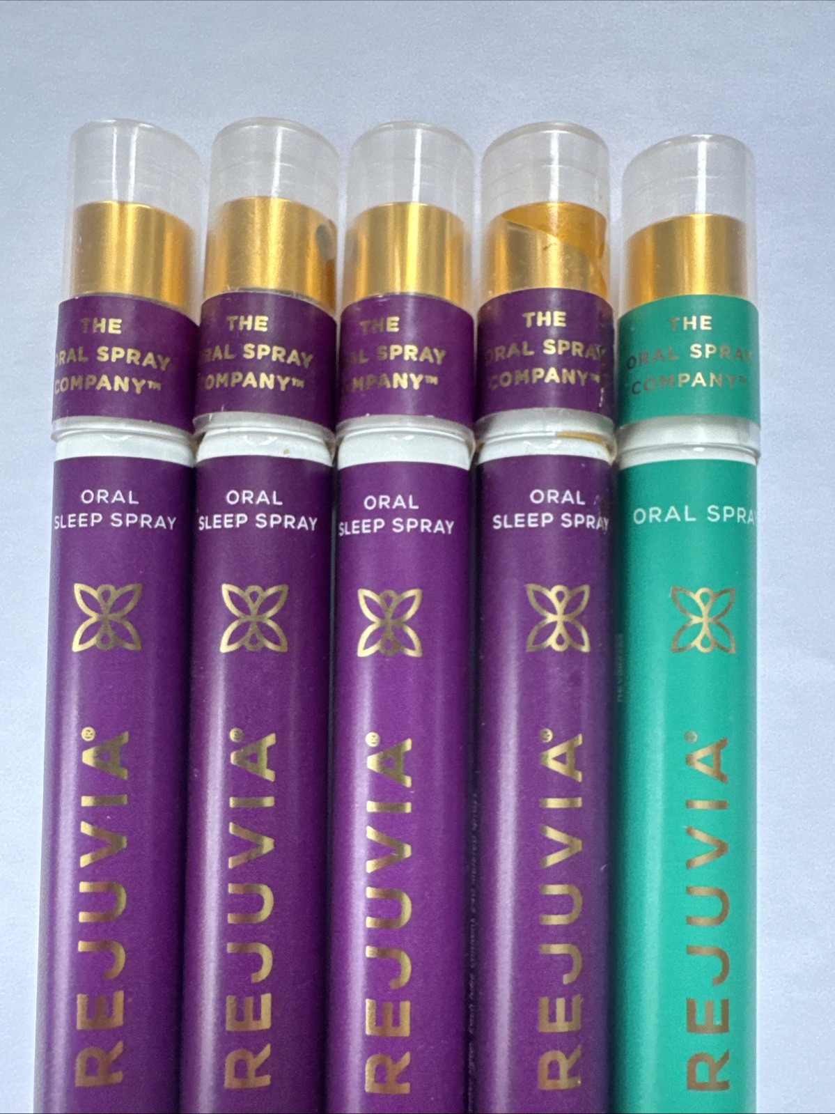 4 Rejuvia Midnight Breeze Oral Sleep Spray & 1 Free D3+K2 Sealed No Box