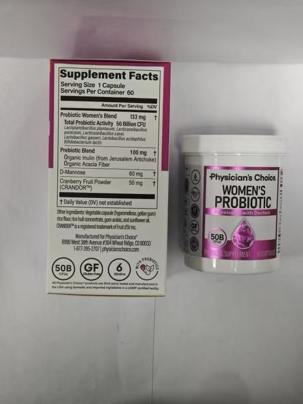 Physician’s Choice Women’s Probiotic 50B CFU Digestive/Immune 60 Non-GMO