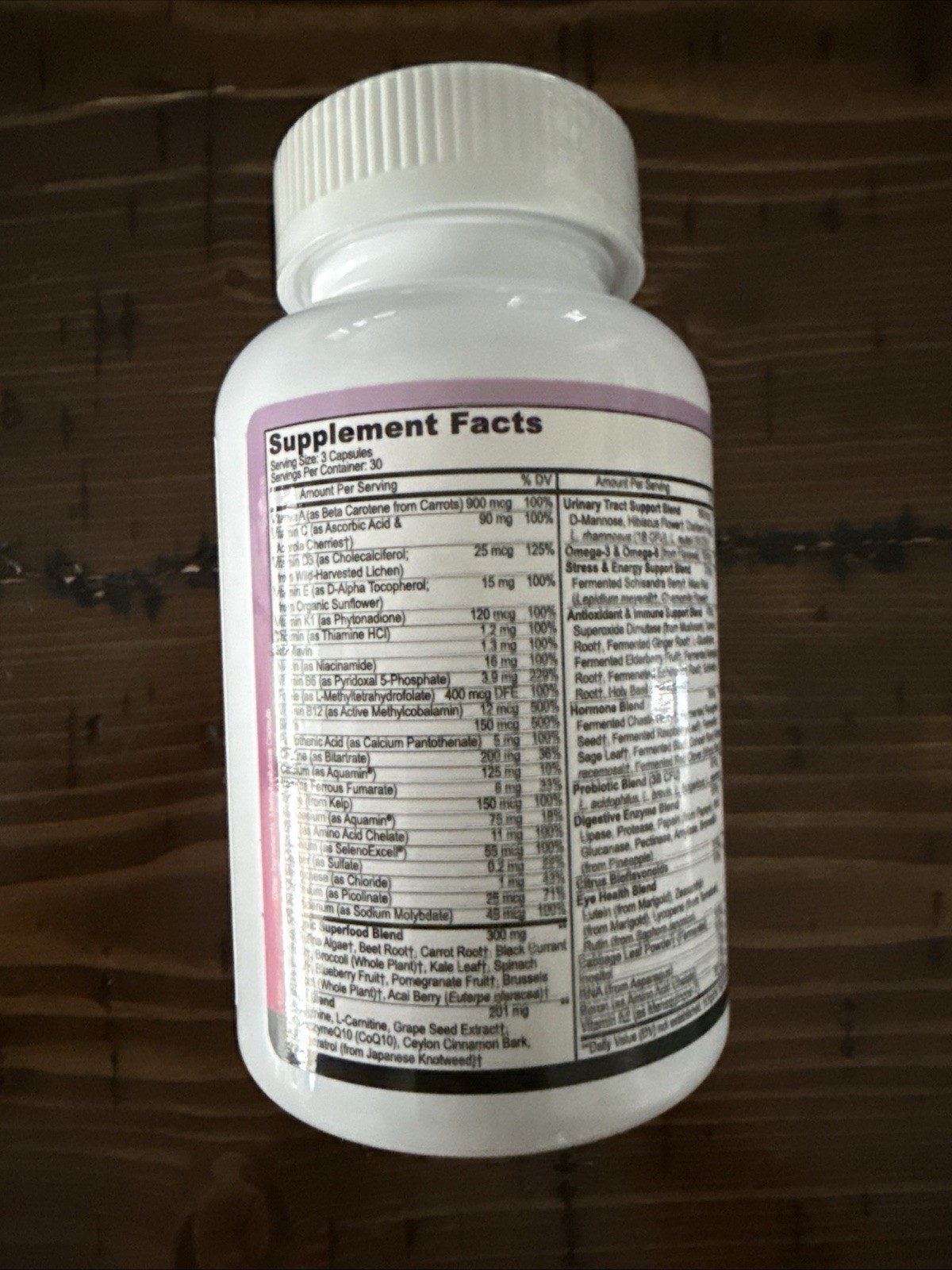 MoxyVites Methylated Multivitamin for Women with 44 Whole Foods