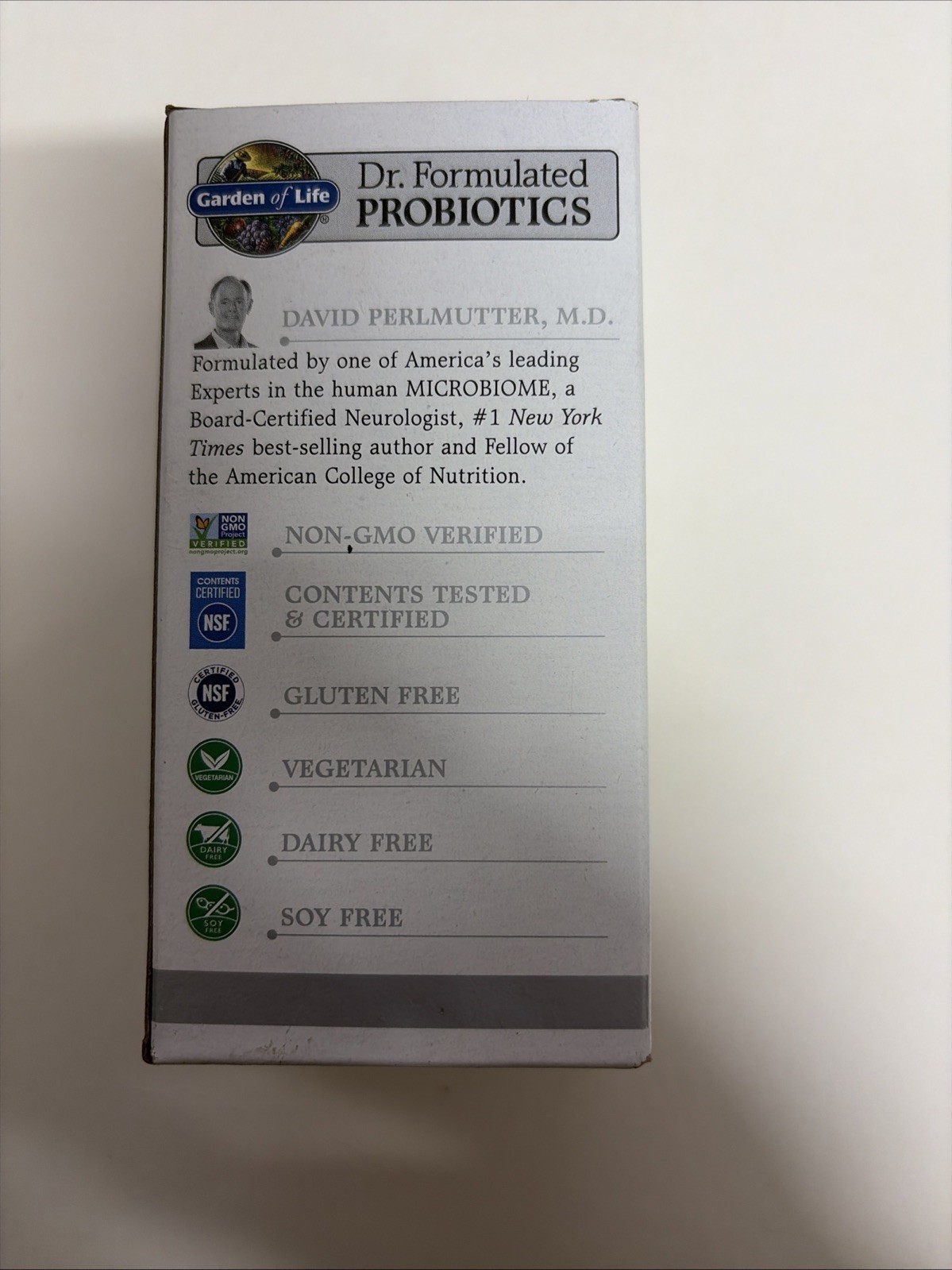 Garden of Life Dr. Formulated Probiotics 80 Billion CFU 30 Capsules Exp. 12/26