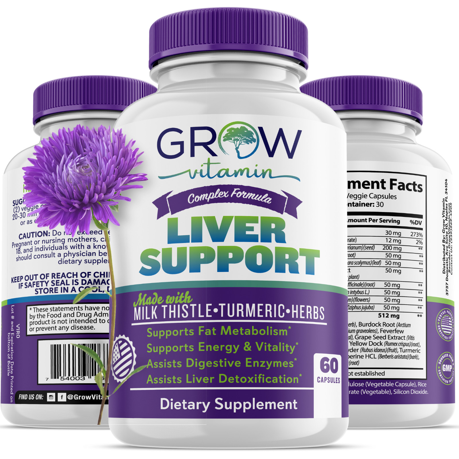 Best Liver Cleanse Repair Pills Detox Cleanser Supplements Men Women Care