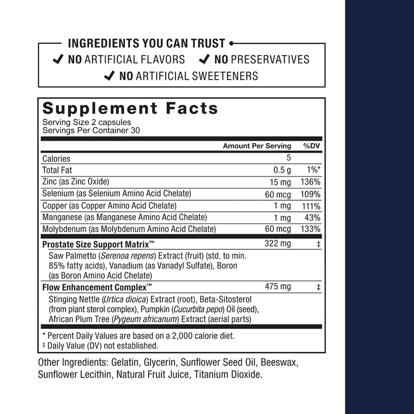 Prostate – Stinging Nettle, Saw Palmetto, Beta-Sitosterol – Urinary Tract Health