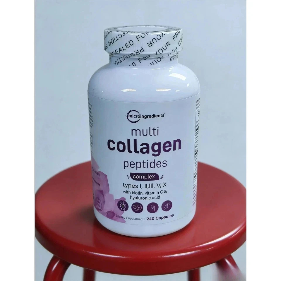 Micro Ingredients Multi Collagen Pills Hair Skin Nail Joint Support