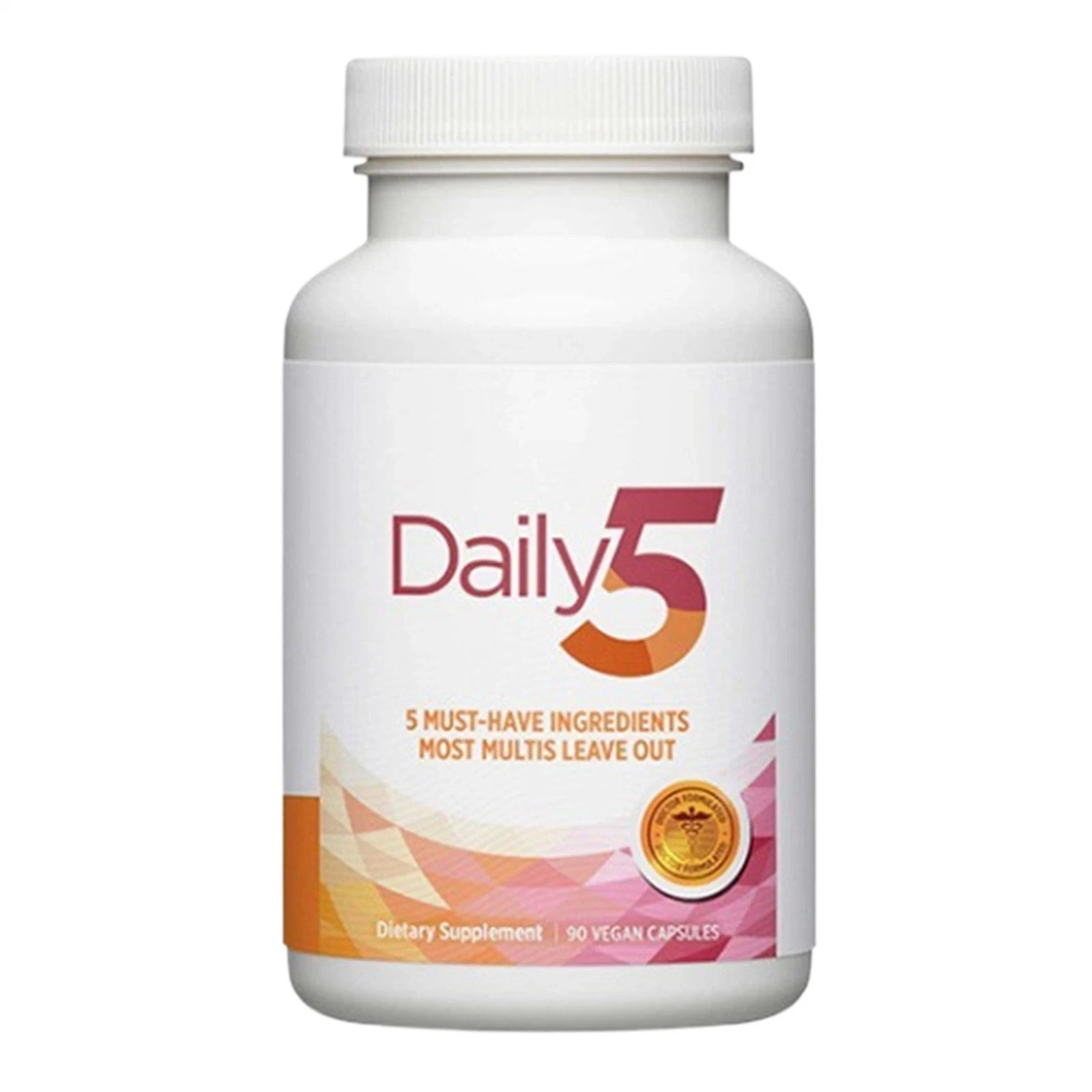 1-3 Bottles Doctors’ Preferred Daily5 Dietary Vegan Capsules 90 Supplement