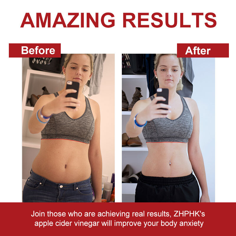 Apple Cider Vinegar Capsules 3000mg Rapid Fast Weight Loss Premium Cleanse Detox