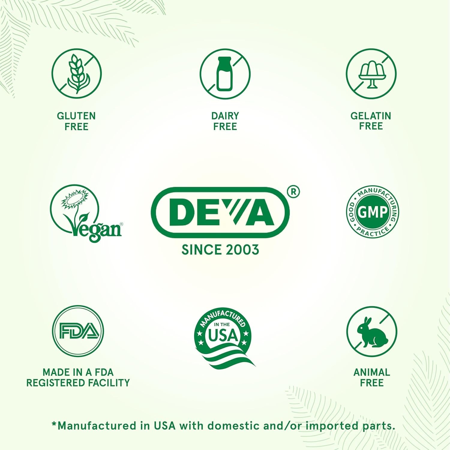 Deva Nutrition Vegan Glucosamine Non-Shellfish 90 Tablets Each (Pack of 4)