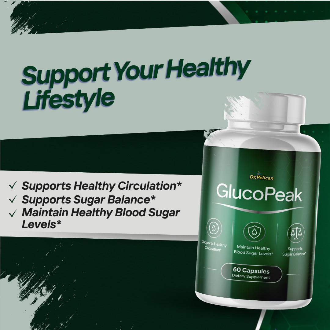 GlucoPeak-Blood Support- 60 Capsules