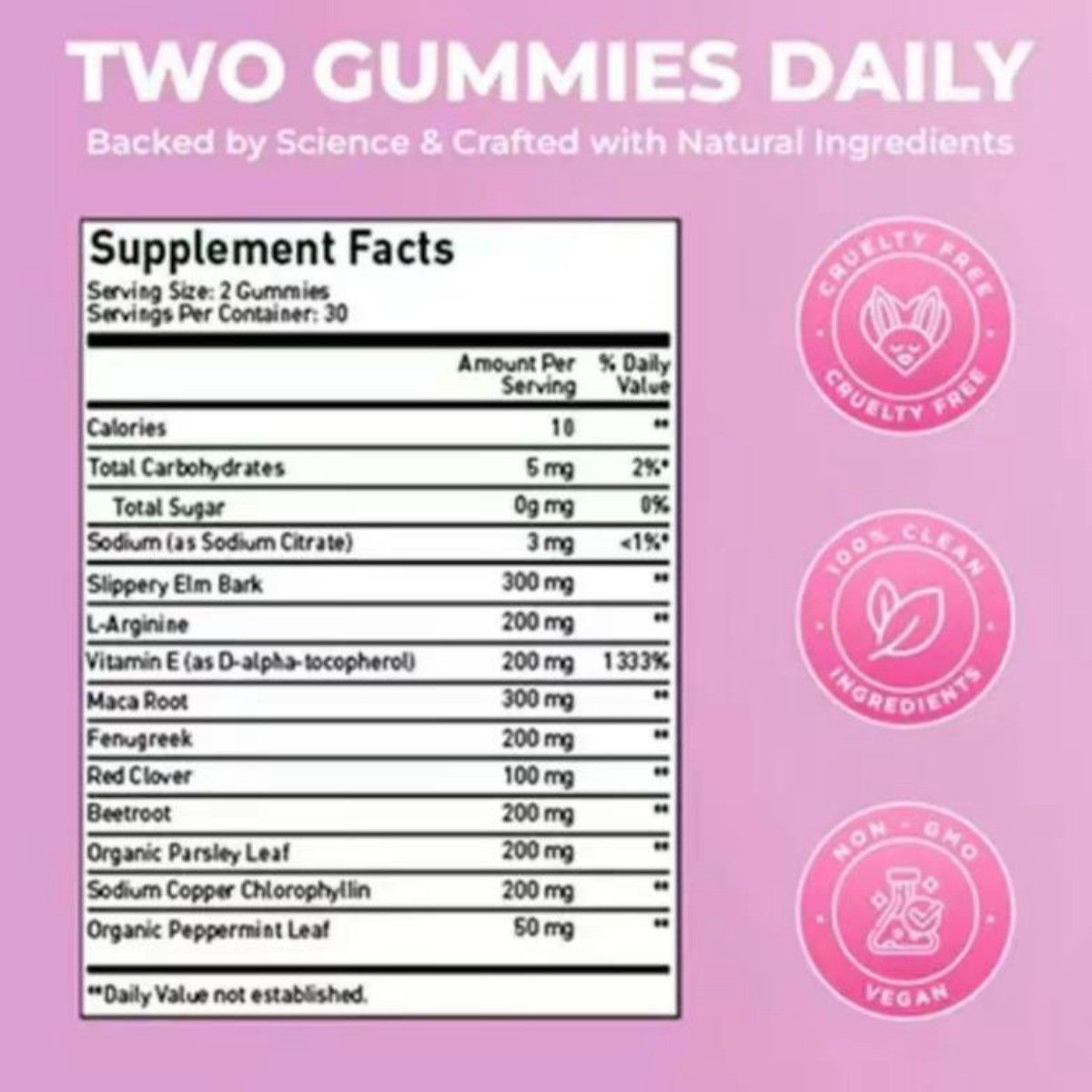 ProYoni Pheromone Gummies Maca Confidence Attraction Mixed Berry 60ct
