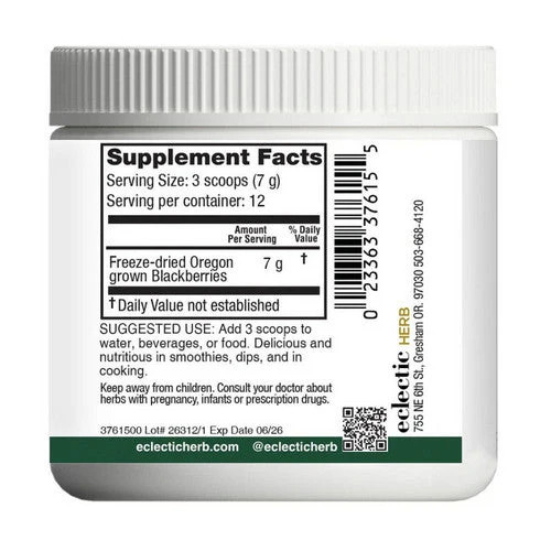 Blackberry 90 gm By Eclectic Herb