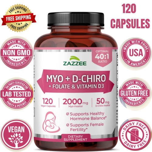 Myo-Inositol + D-Chiro con folato (5-MTHF) y D3 favorece una ovulación saludable
