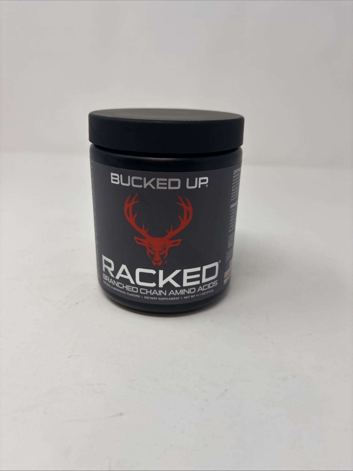 Bucked Up- BCAA RACKED™ Branch Chained Amino Acids | L-Carnitine, Acetyl L