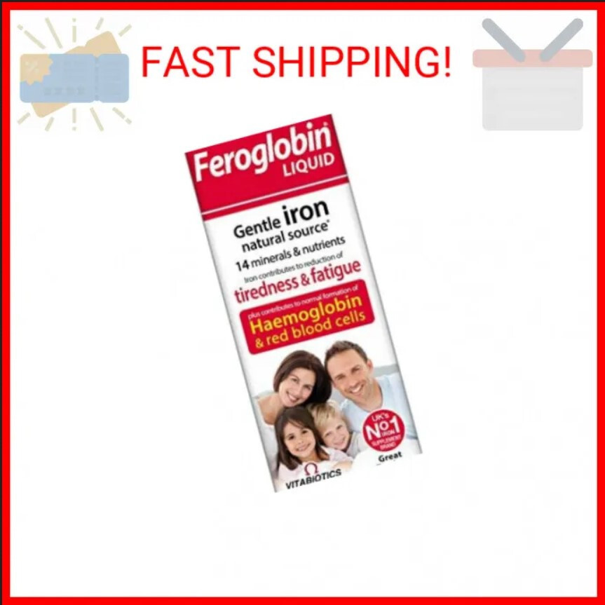 Feroglobin Gentle Iron and Nutrient Liquid – Big Bottle (500ml)