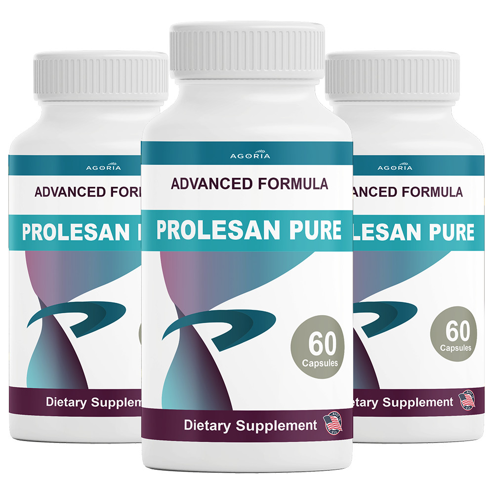 (3 Pack) Prolesan Pure Capsules – Weight Management, Metabolism & Energy Support