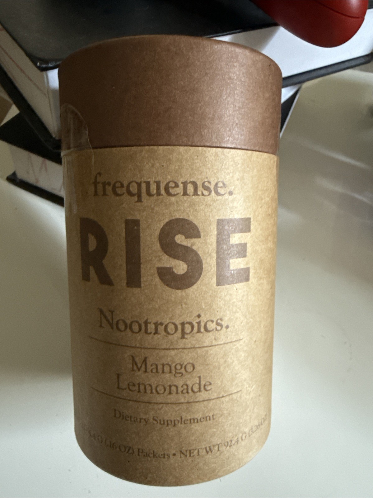 Frequense – Rise Nootropic Sticks – Mango Lemonade Flavor – Supports Brain NEW