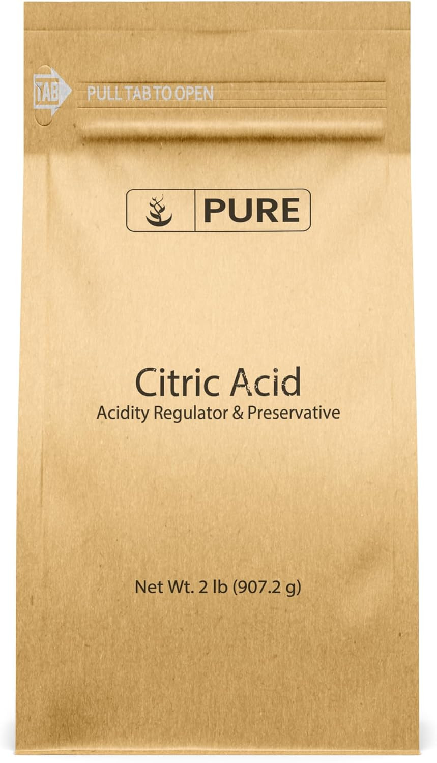 Citric Acid Powder (2 Lb) Eco-Friendly Packaging, Natural, Food Safe