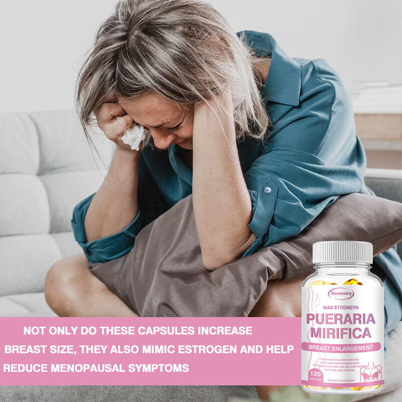 Pueraria Mirifica Capsules 5000mg – Breast Enlargement, Female Estrogen Balance