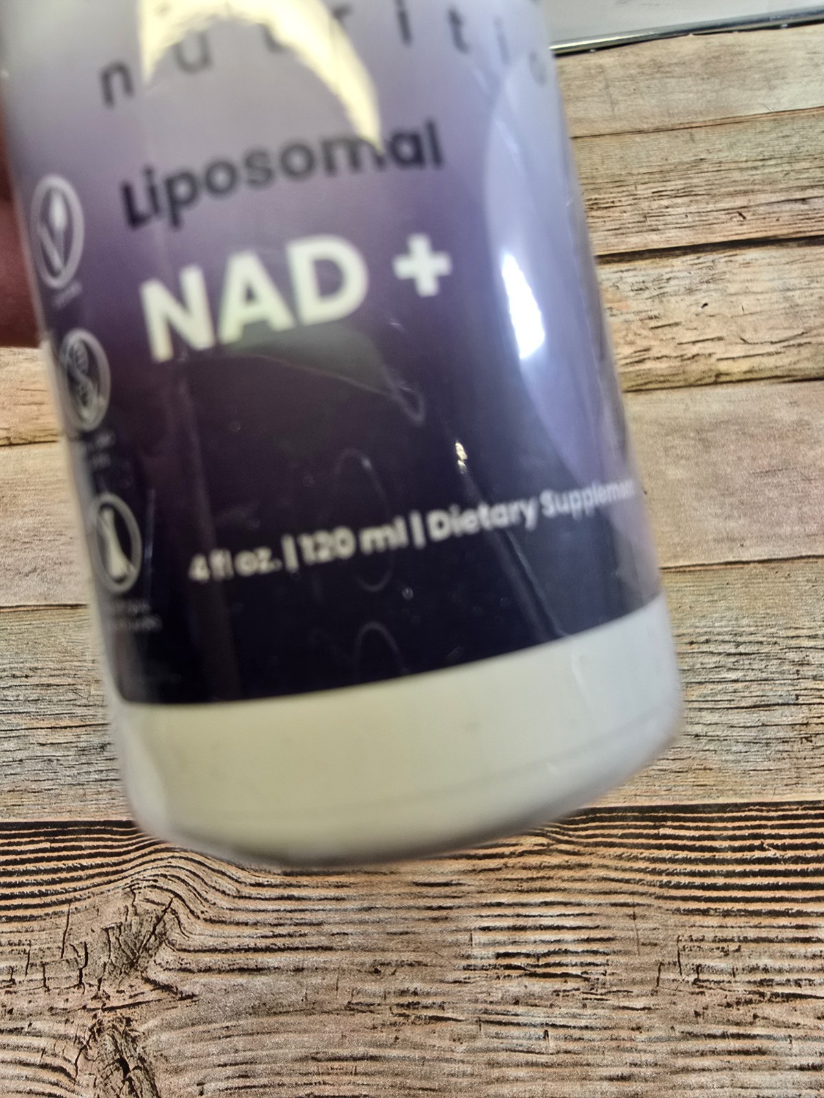 Rho Nutrition Liposomal NAD+ – 4 fl oz | Ultra-High Absorption Liquid Supplement